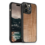 Slim Wooden iPhone Case (Shimmering Maple)