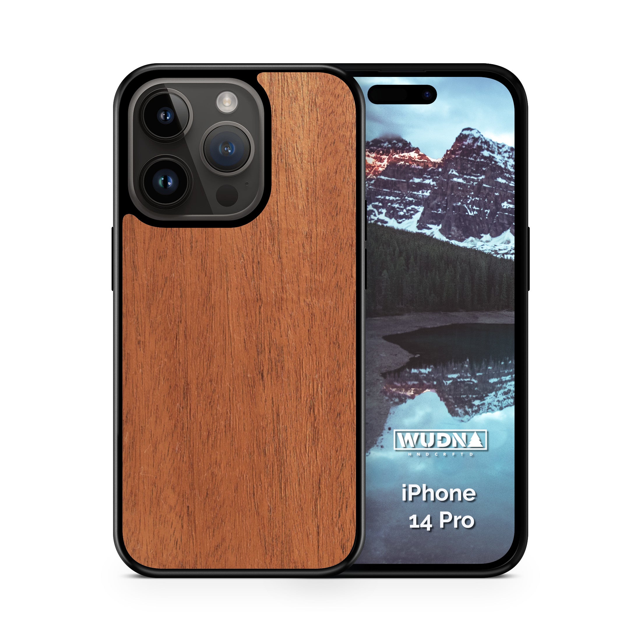 Custom Wood iPhone 14 Pro Case 6.1