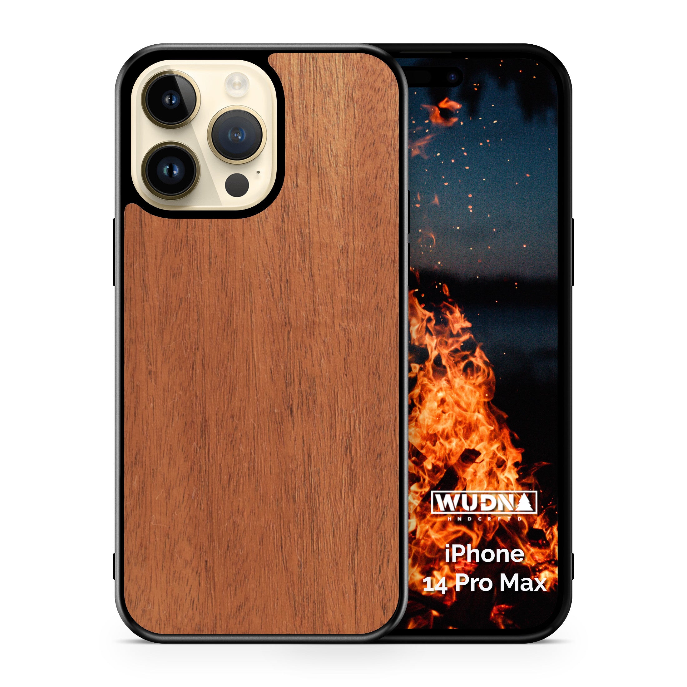 Custom Wood iPhone 14 Pro Max Case 6.7