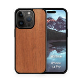 Custom Wood iPhone 14 Pro Case 6.1"