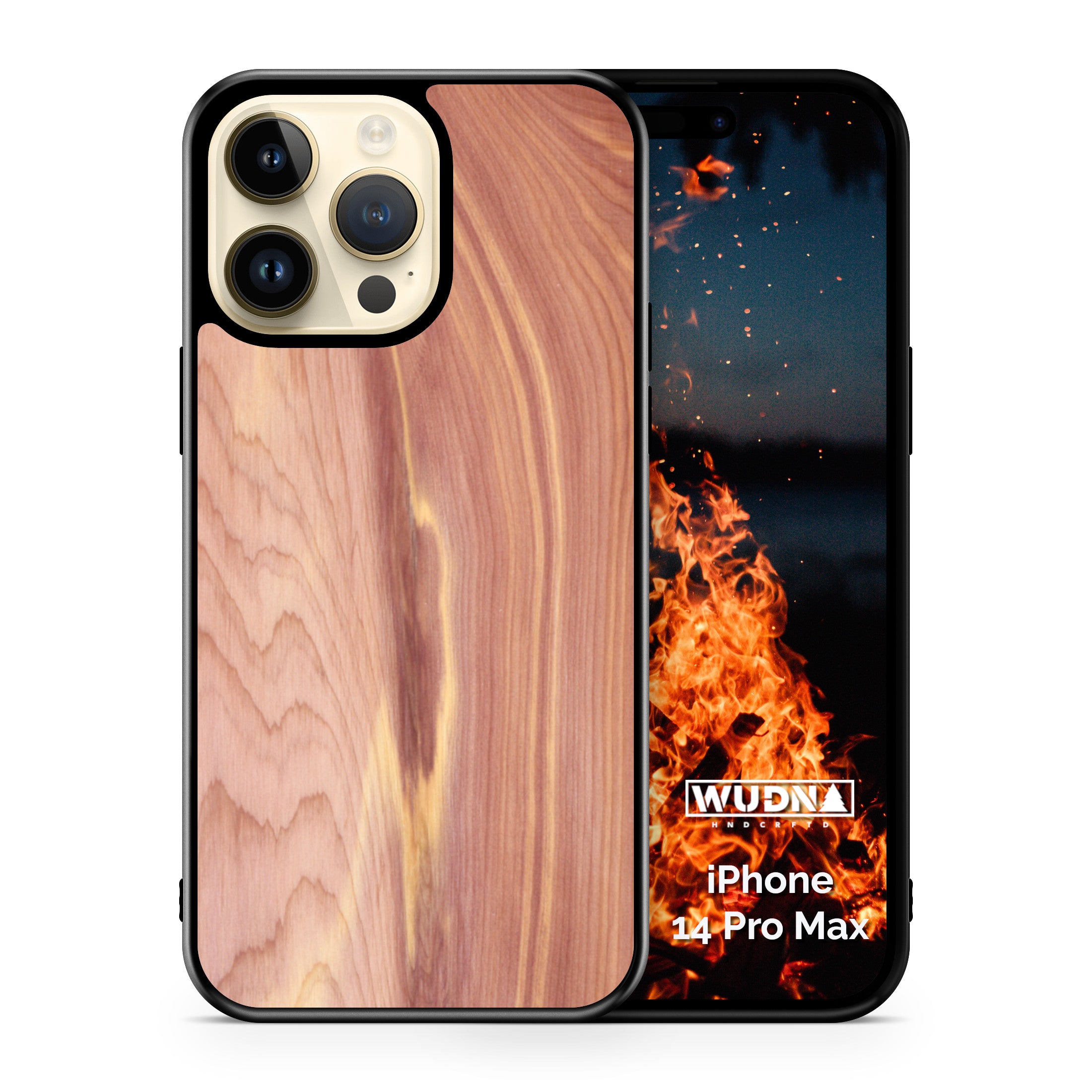 Custom Wood iPhone 14 Pro Max Case 6.7