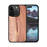 Custom Wood iPhone 14 Pro Case 6.1"