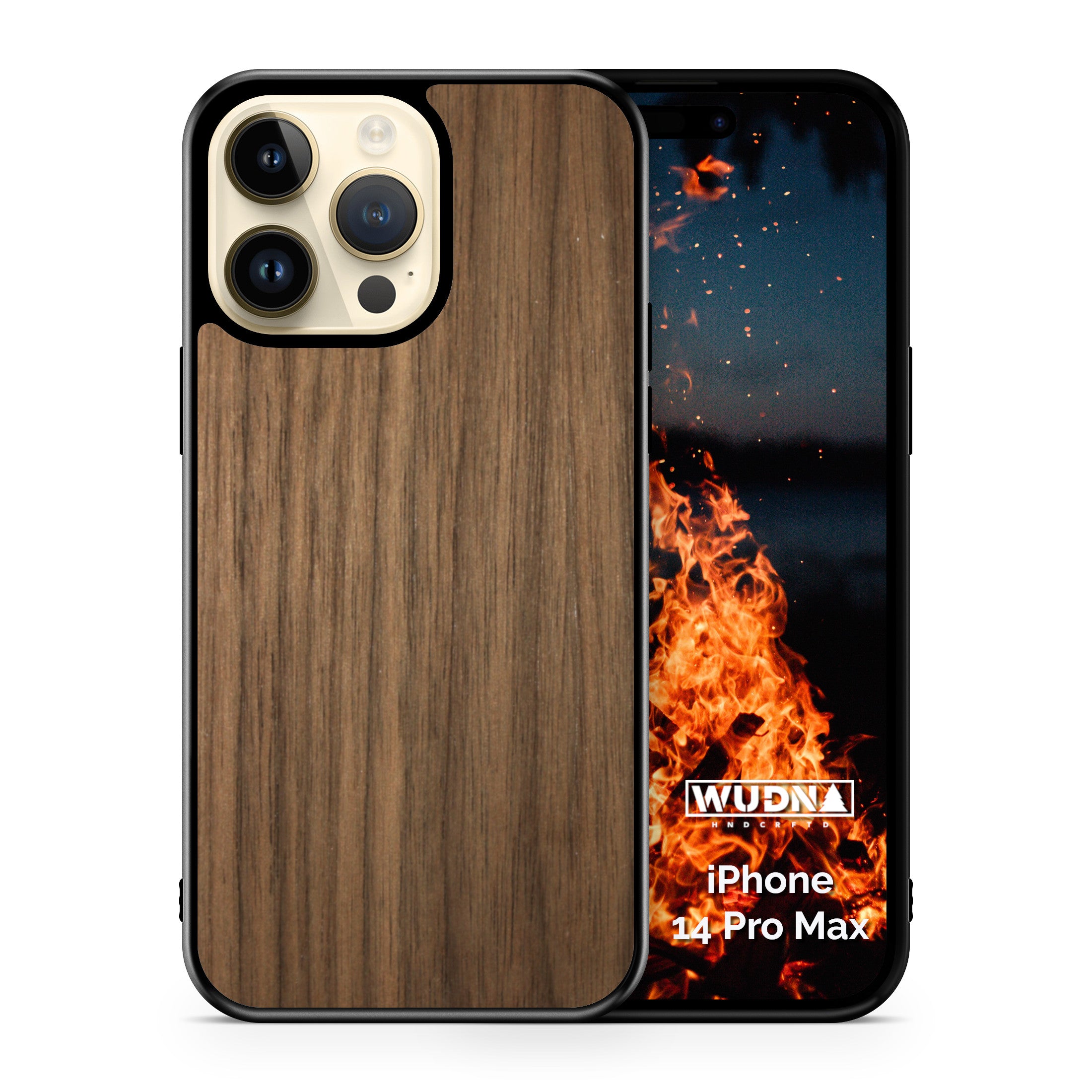 Custom Wood iPhone 14 Pro Max Case 6.7