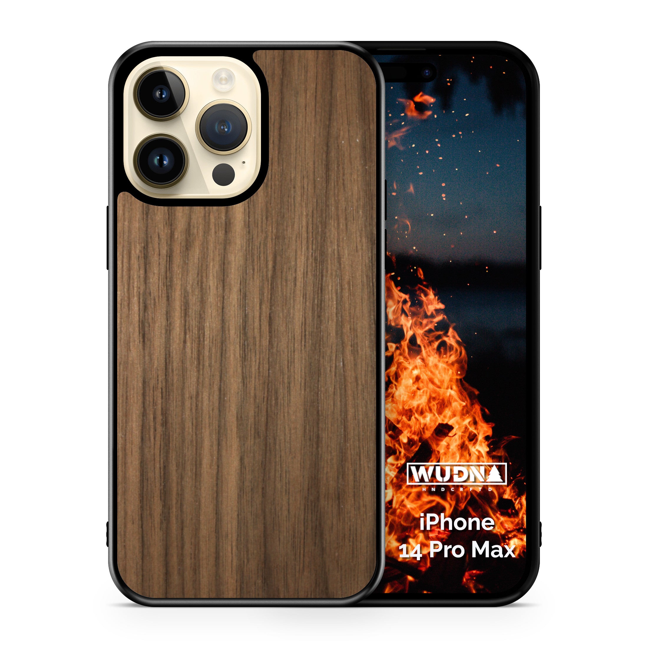 Custom Wood iPhone 14 Pro Max Case 6.7"