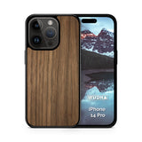 Custom Wood iPhone 14 Pro Case 6.1"