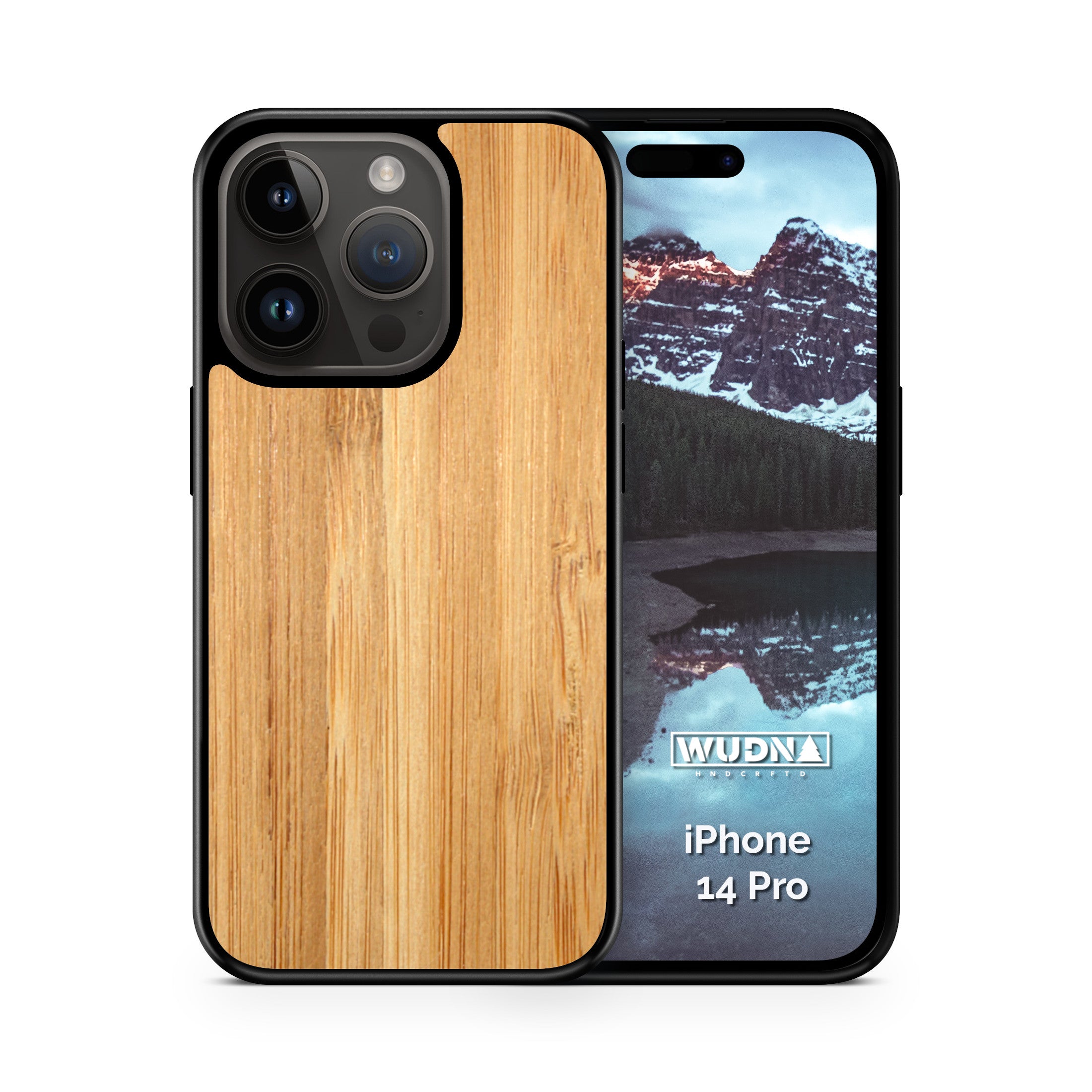 Custom Wood iPhone 14 Pro Case 6.1