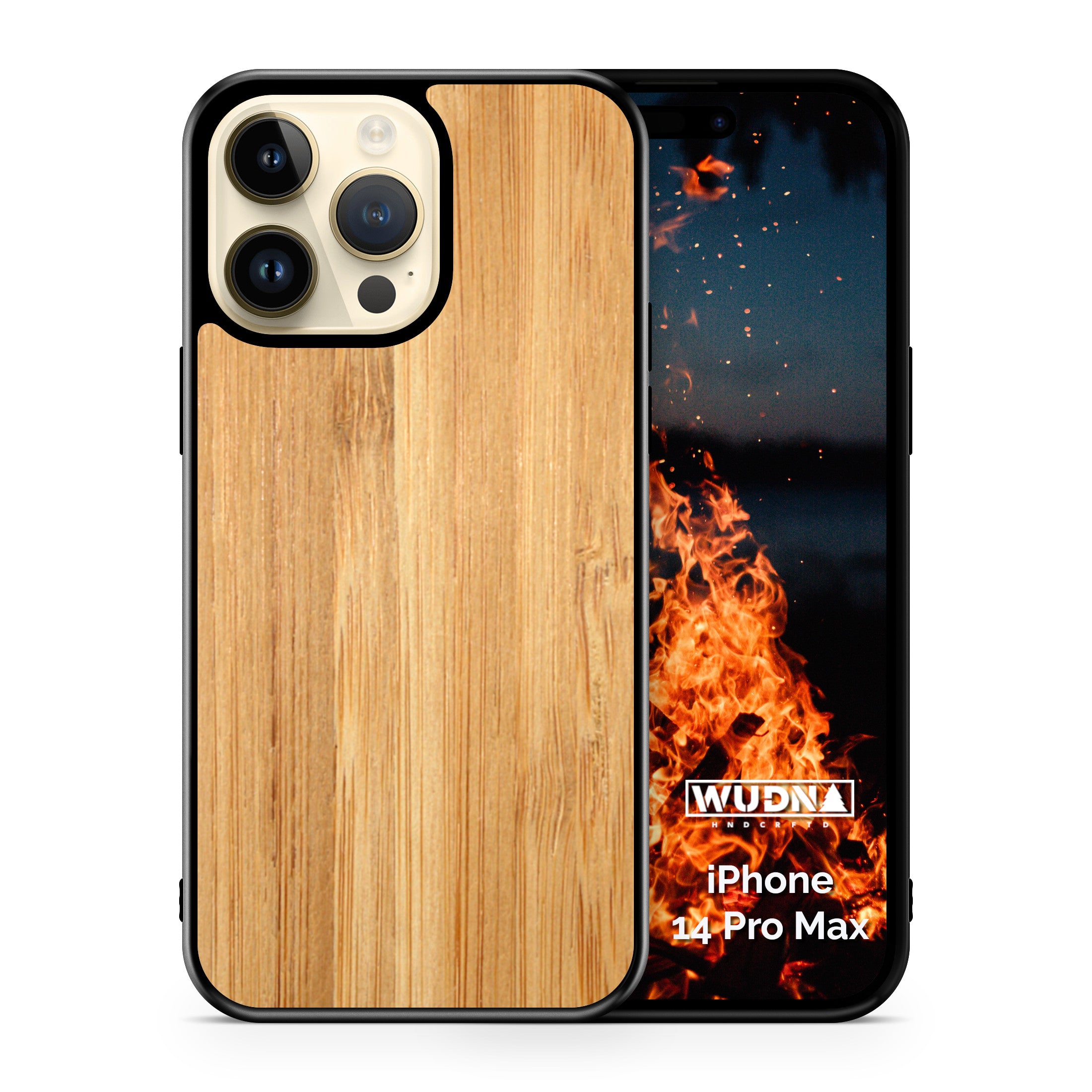 Custom Wood iPhone 14 Pro Max Case 6.7