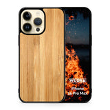 Custom Wood iPhone 14 Pro Max Case 6.7"