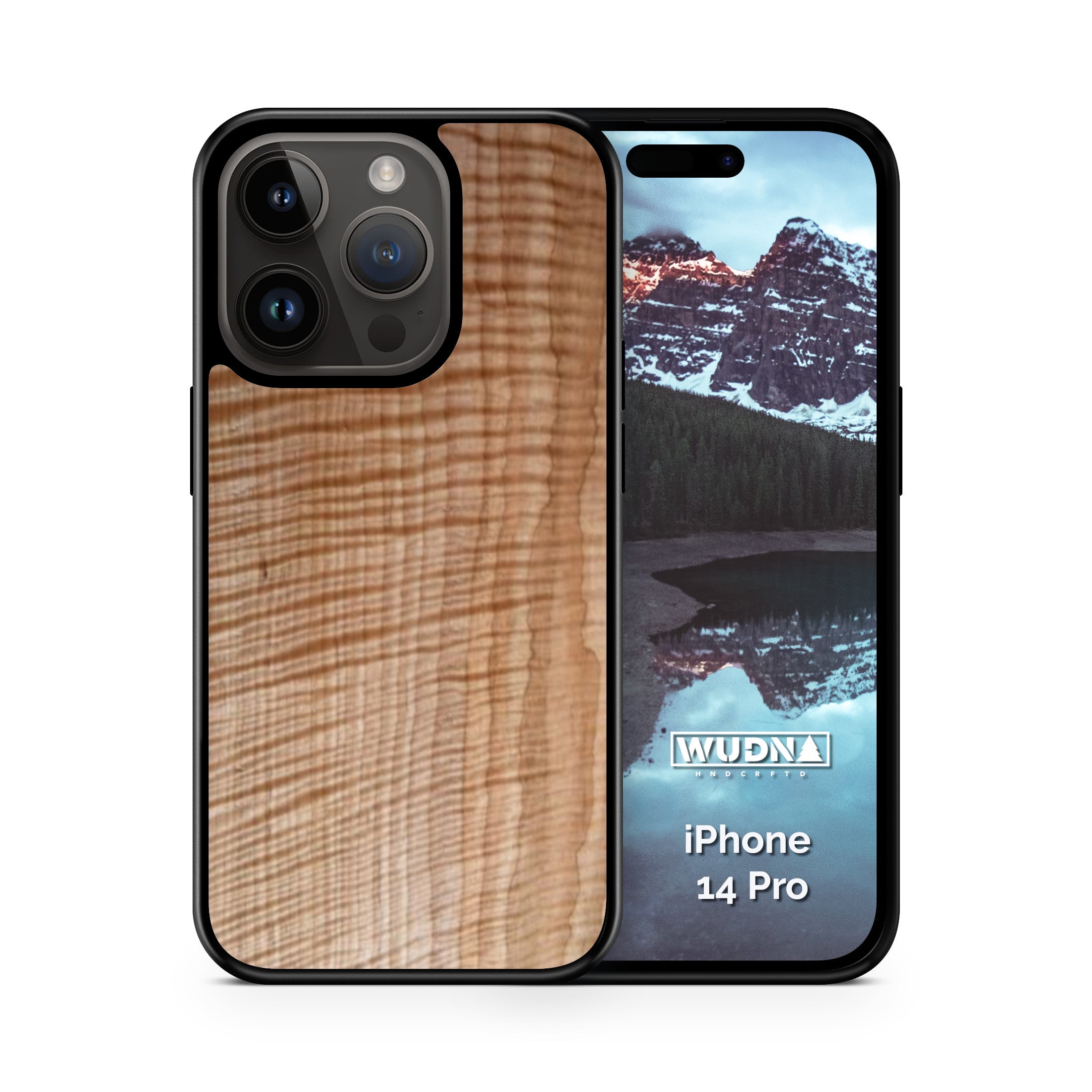 Ultra thin iPhone 14 Pro Max Slim Case made of wood