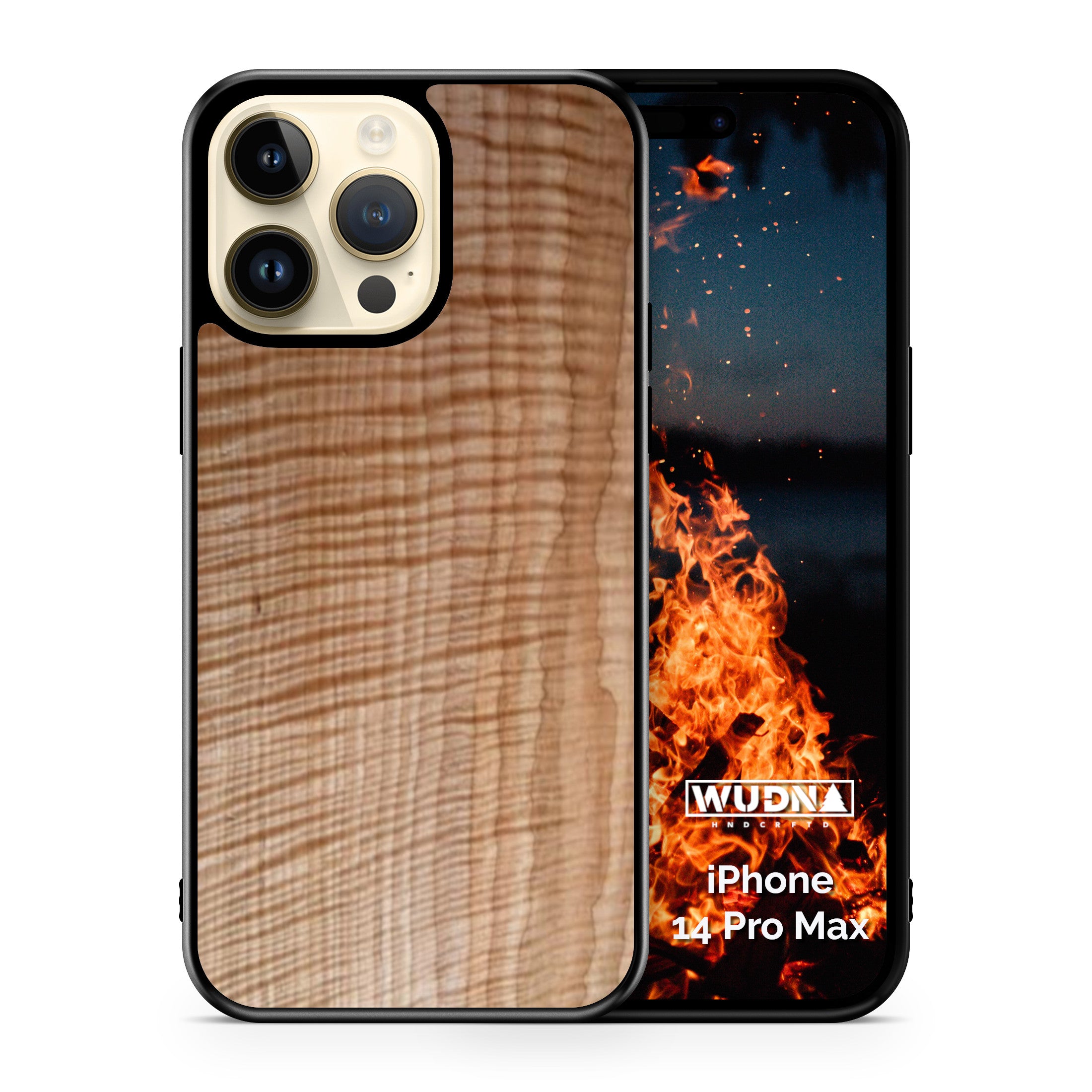 Custom Wood iPhone 14 Pro Max Case 6.7