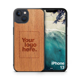 Custom Wood iPhone 13 Case 6.1