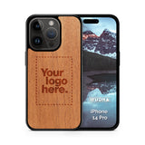 Custom Wood iPhone 14 Pro Case 6.1"