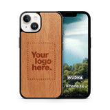 Custom Wood iPhone 14 Case 6.1