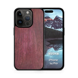 Custom Wood iPhone 14 Pro Case 6.1"