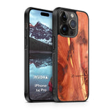 Slim Wooden iPhone Case (Hawaiian Islands in Aromatic Cedar)