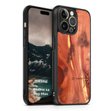 Slim Wooden iPhone Case (Hawaiian Islands in Aromatic Cedar)