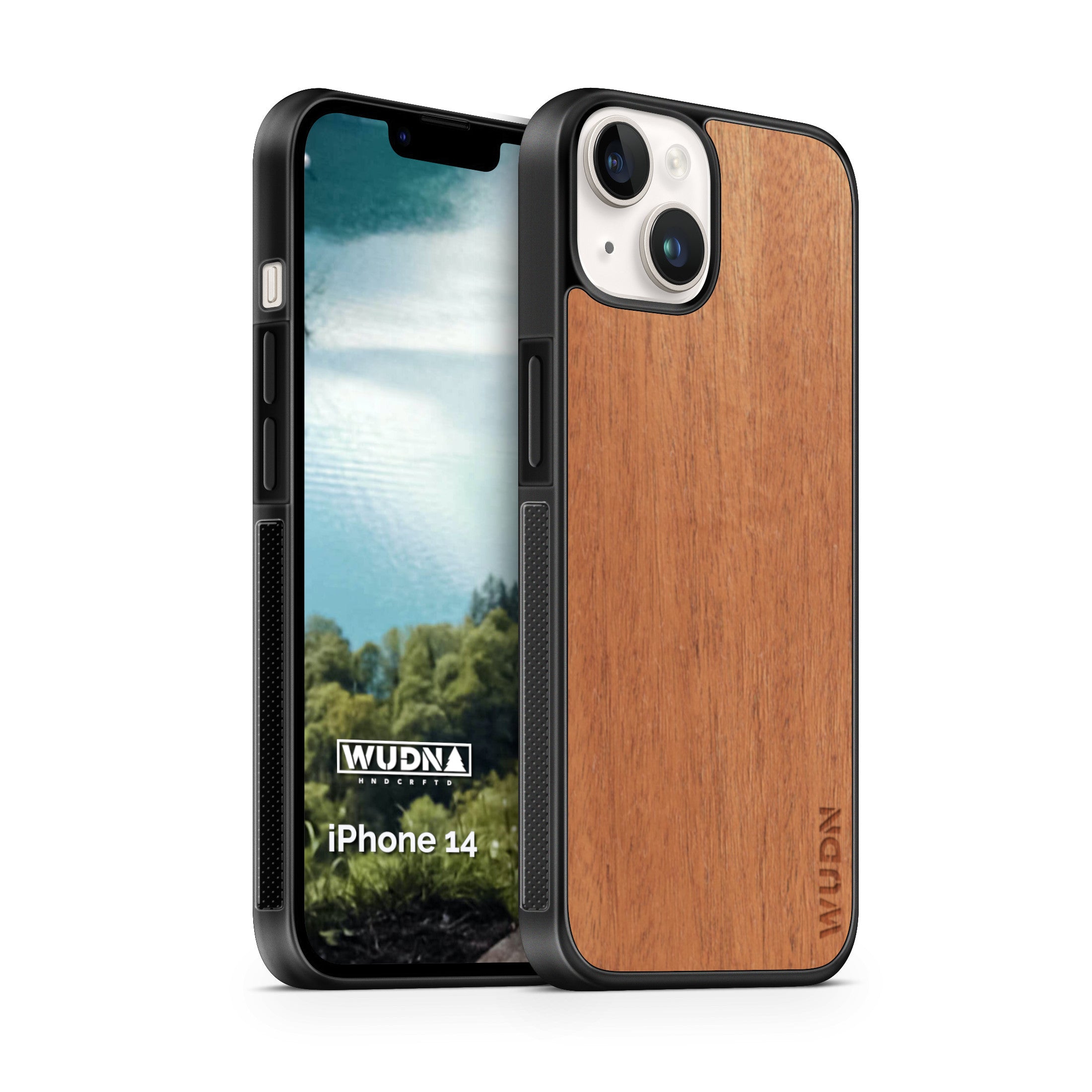 Slim Wooden Phone Case in Mahogany Hardwood for iPhone Slim Wooden Phone Case in Mahogany Hardwood for iPhone