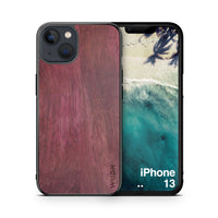 Slim Wooden iPhone Case (Purple Heart)