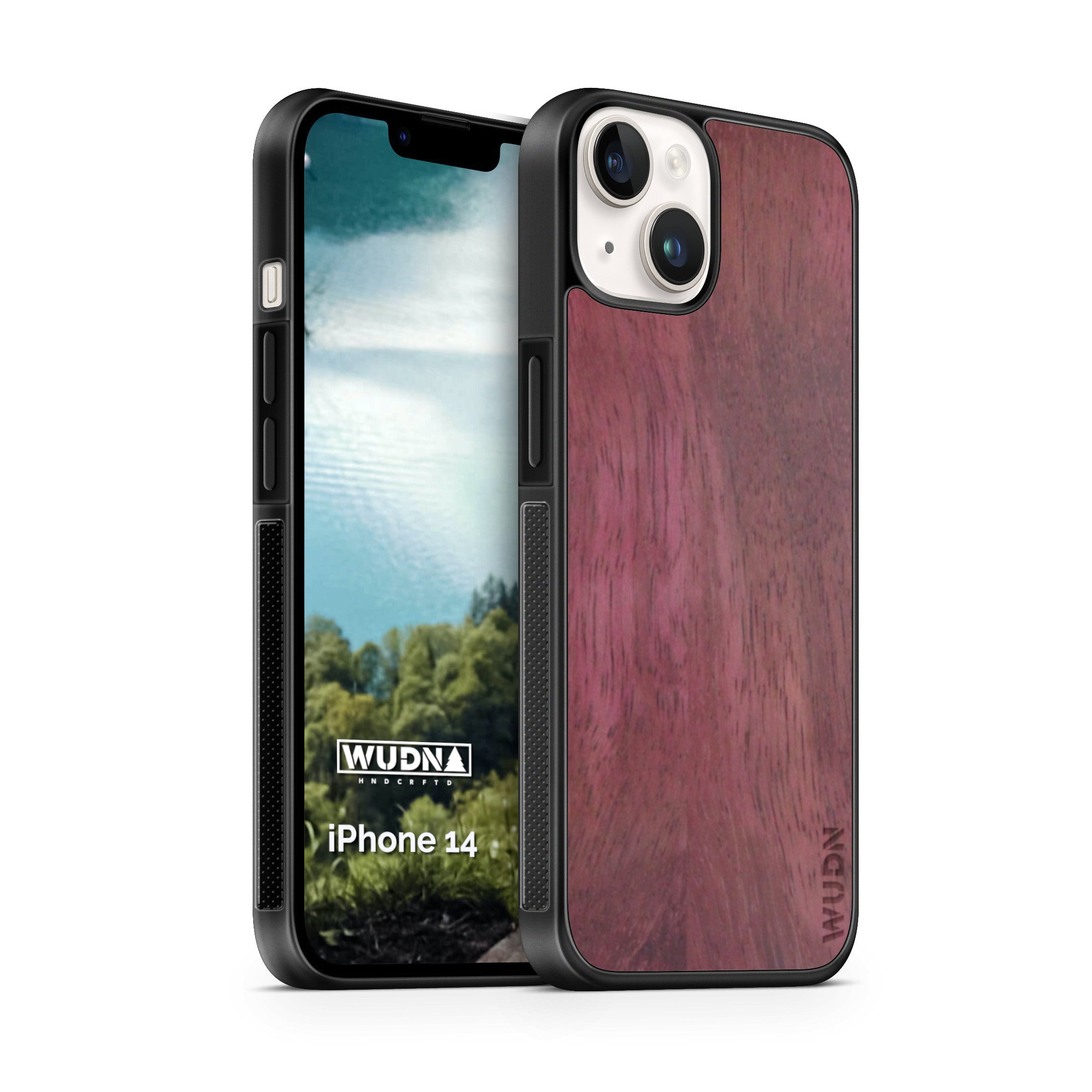 Ultra Slim Wooden Phone Case in Purple Heart for iPhone