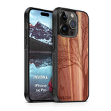 Slim Wooden iPhone Case (Winter Tree in Aromatic Cedar)