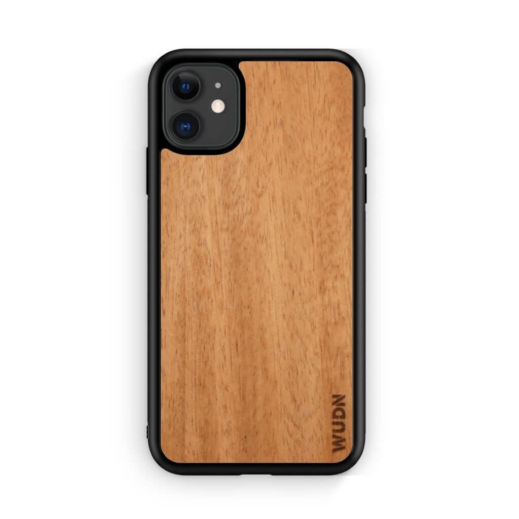 Slim Wooden iPhone Case (Mahogany)