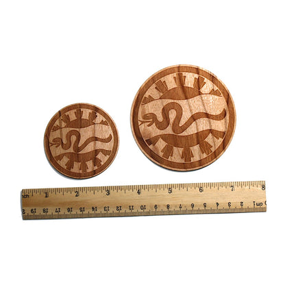 Wooden 116th Cavalry Brigade CSIB Sticker
