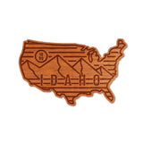 Real Wood Stickers - Idaho Adventure Collection