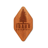 Real Wood Stickers - Idaho Adventure Collection