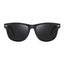Hybrid Black Wanderer Sunglasses with Bluntslide Red Skatedeck Temple by WUDN