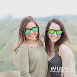 Real Zebra Wood Wanderer Sunglasses by WUDN, Sunglasses - WUDN