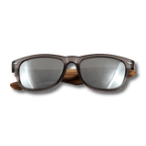 Real Zebra Wood Wanderer Sunglasses by WUDN, Sunglasses - WUDN