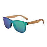 Real Wood Windscreen Style Sunglasses by WUDN