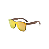 Real Wood Windscreen Style Sunglasses by WUDN