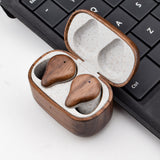 Wooden Wireless Bluetooth Earbuds