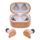 Wooden Wireless Bluetooth Earbuds