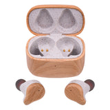 Wooden Wireless Bluetooth Earbuds