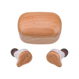 Wooden Wireless Bluetooth Earbuds