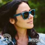 Recycled Skatedeck Escalator Sunglasses by WUDN, Sunglasses - WUDN