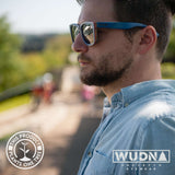 Recycled Skatedeck Escalator Sunglasses by WUDN, Sunglasses - WUDN