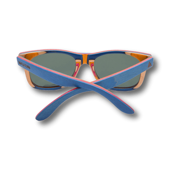 Recycled Skatedeck Escalator Sunglasses by WUDN, Sunglasses - WUDN
