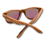 Real Zebra All Wood Jacks by WUDN, Sunglasses - WUDN