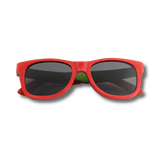 Recycled Skatedeck Bluntslide Red Sunglasses by WUDN, Sunglasses - WUDN