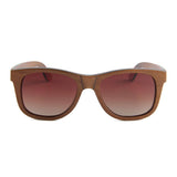 Recycled Skatedeck Jetty Ledge Brown Sunglasses by WUDN