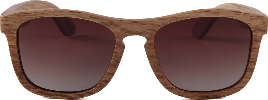 Real Zebra All Wood Jacks by WUDN, Sunglasses - WUDN