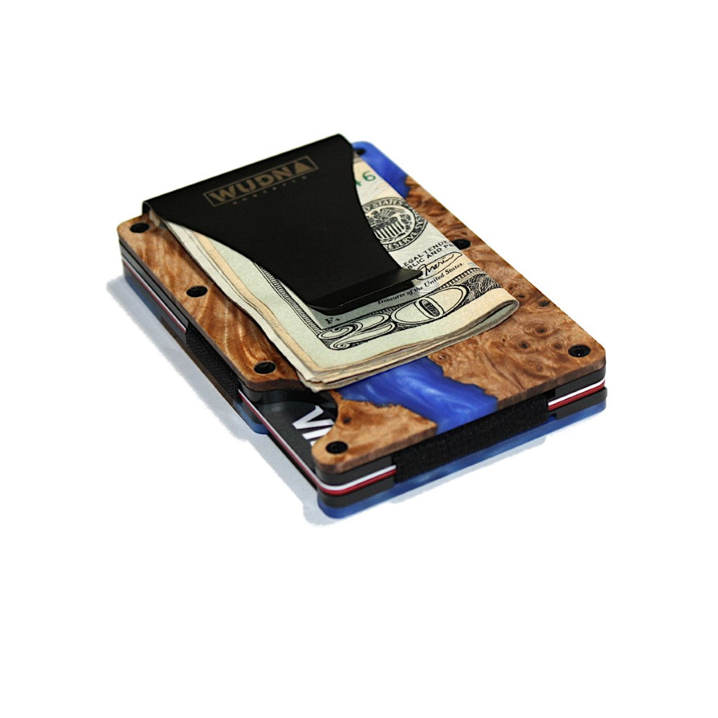 WUDN Adventure Wallet (Resin & Wood Coastline Collection)