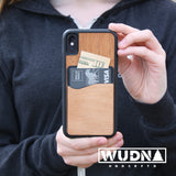 Wooden Phone Wallet