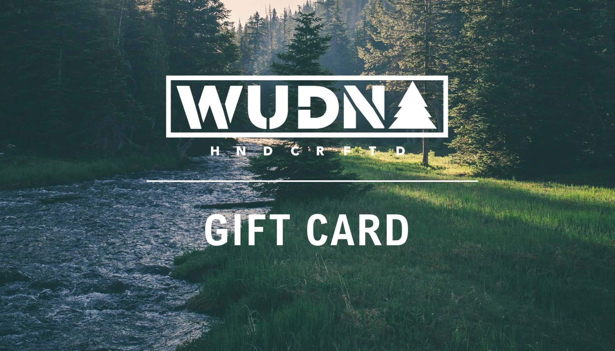 Father's Day Gift Card, Gift Card - WUDN