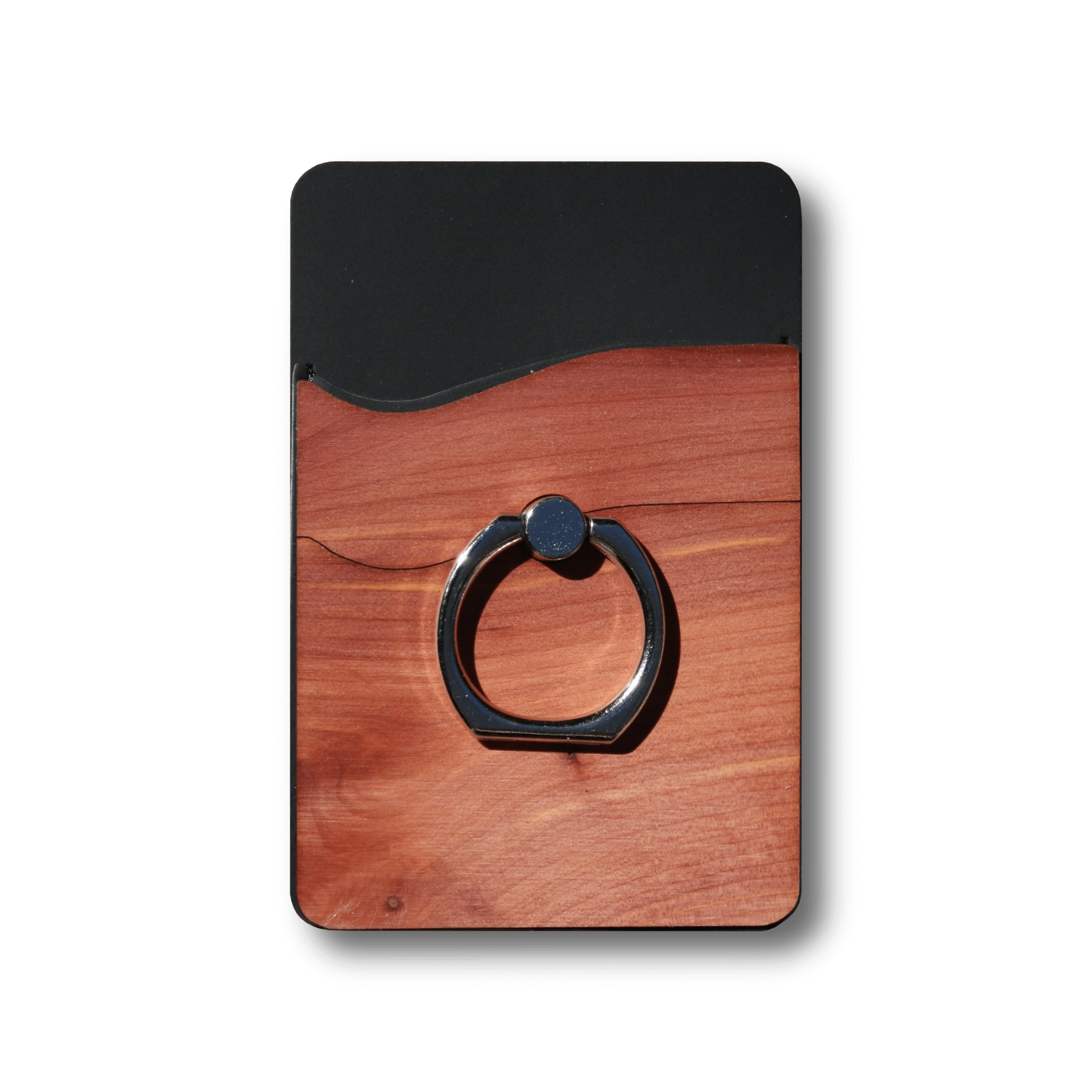 Customizable Wallet RNGR - Wooden Phone Wallet & Ring Phone Holder, Accessories - WUDN