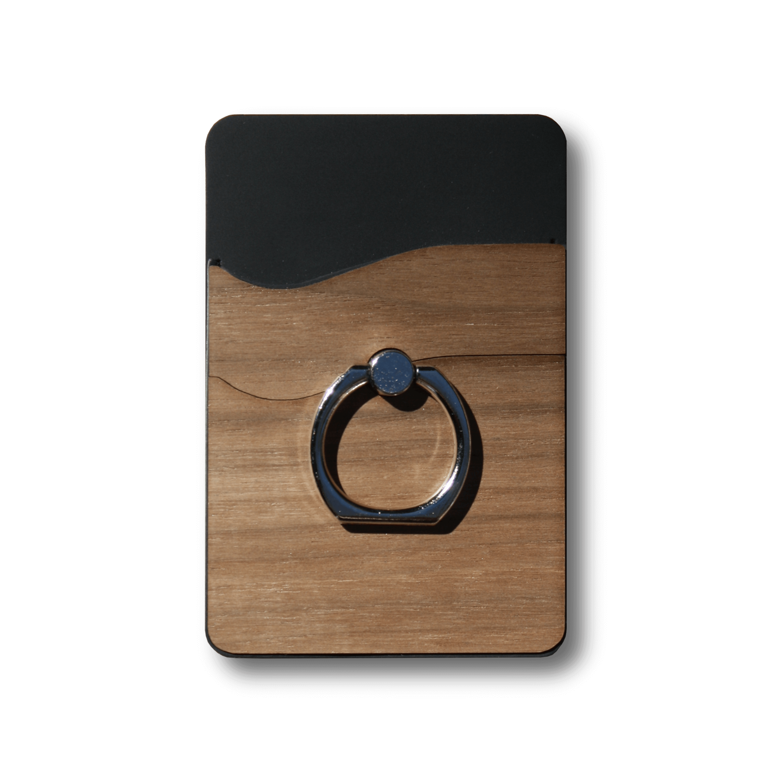 Customizable Wallet RNGR - Wooden Phone Wallet & Ring Phone Holder, Accessories - WUDN