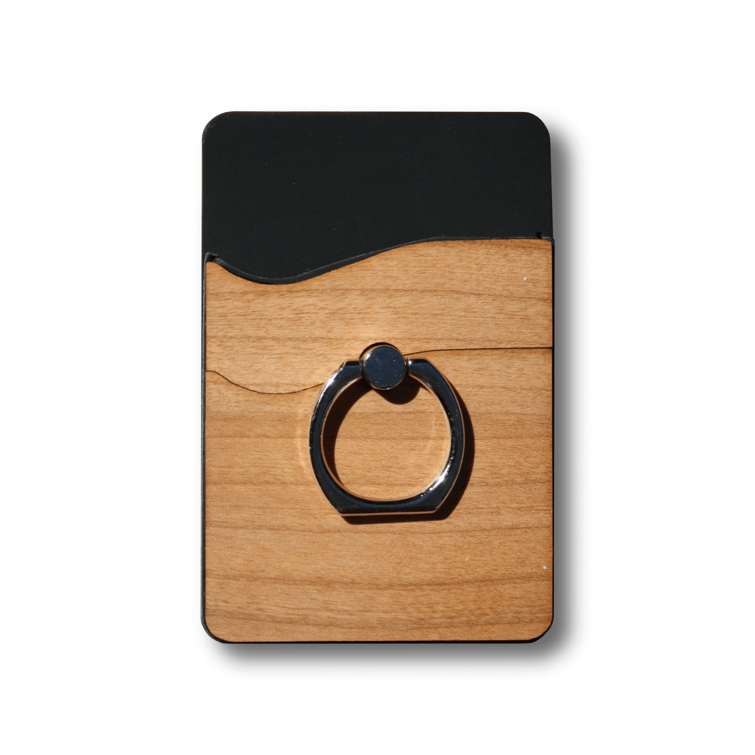 Customizable Wallet RNGR - Wooden Phone Wallet & Ring Phone Holder, Accessories - WUDN